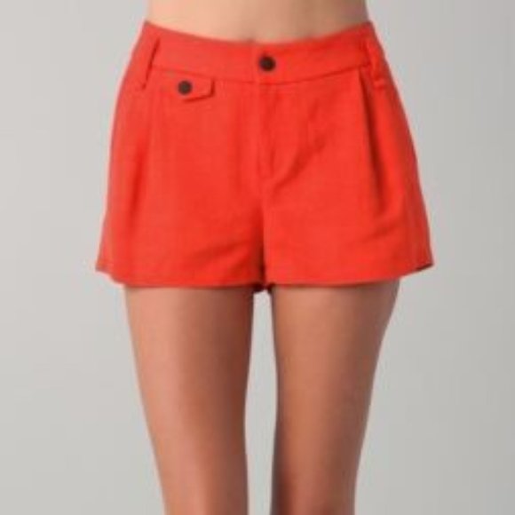 Rag & Bone Tangerine Tennis Shorts 12